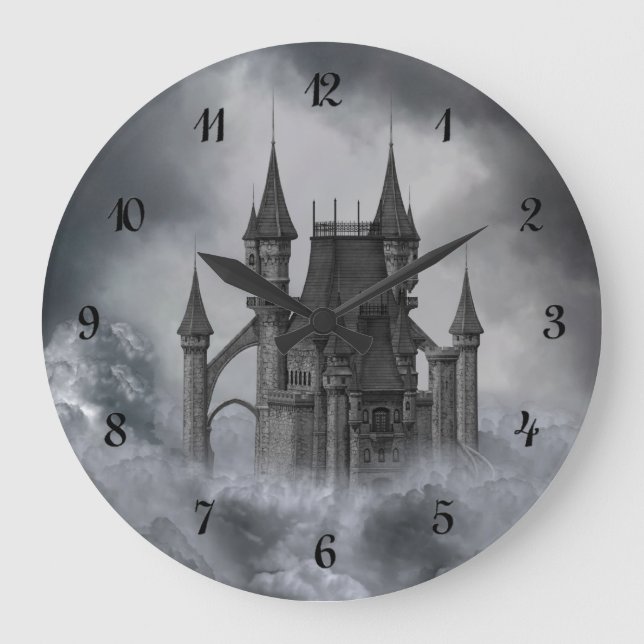 Reloj de pared del castillo oscuro (Anverso)