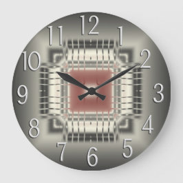 Reloj de pared del chip del equipo