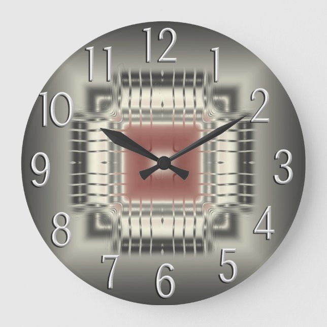 Reloj de pared del chip del equipo (Anverso)