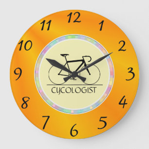 Reloj de pared del cicólogo