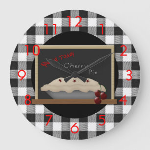 Reloj de pared del comensal de la empanada de la