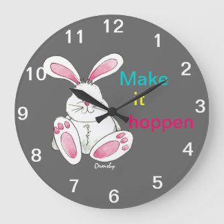 Reloj de pared del conejito