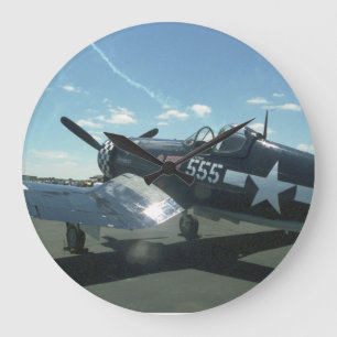 Reloj de pared del corsario de F4U