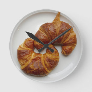 Reloj de pared del Croissant