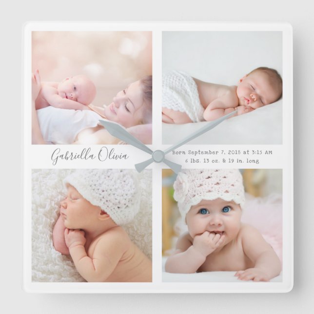 Reloj de pared del cuarto de niños del recuerdo (Anverso)