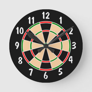 Reloj de pared del Dartboard