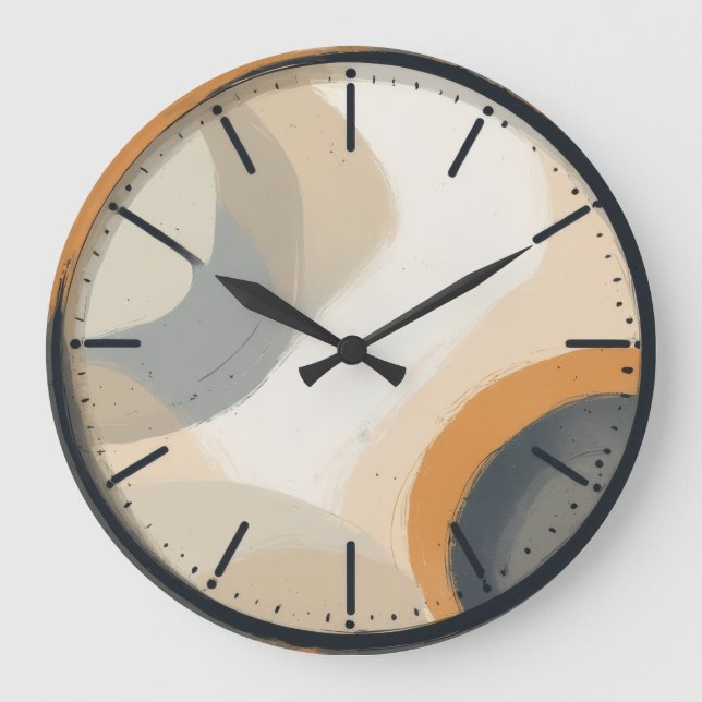 Reloj de pared del diseñador Minimalista Boho (Anverso)