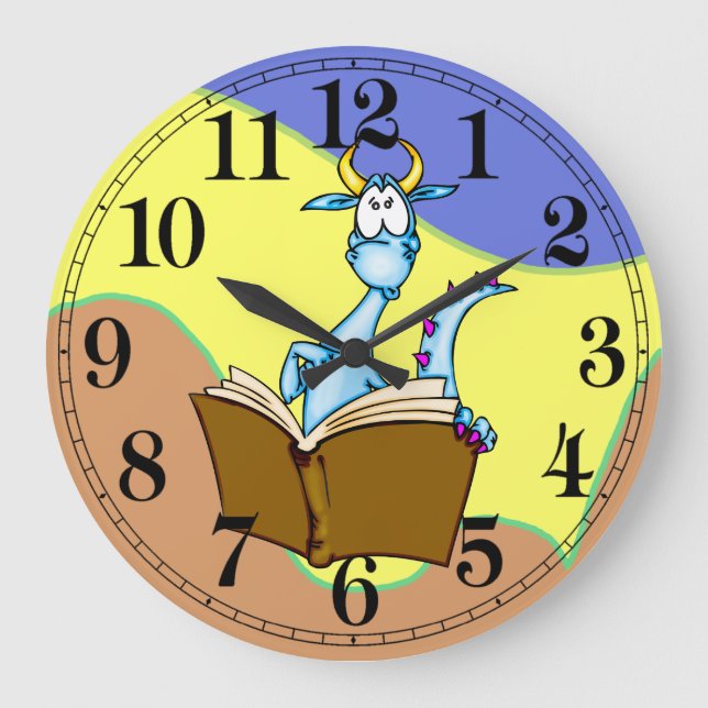 Reloj de pared del dragón (Anverso)