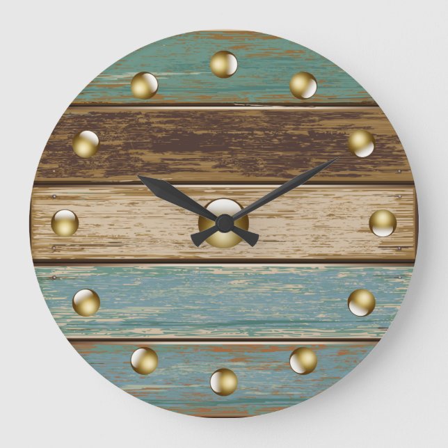 Reloj de pared del Driftwood 3 (Anverso)