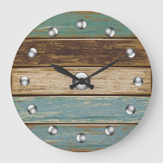 Reloj de pared del Driftwood 3 (Anverso)