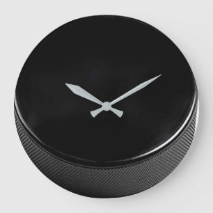 Reloj de pared del duende malicioso de hockey