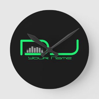 Reloj de pared del equalizador de DJ