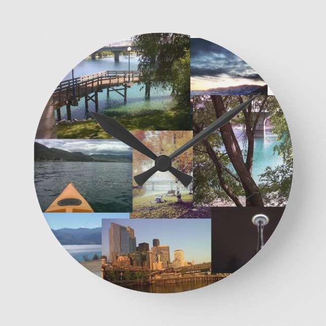 Reloj de pared del estado de Washington (Anverso)