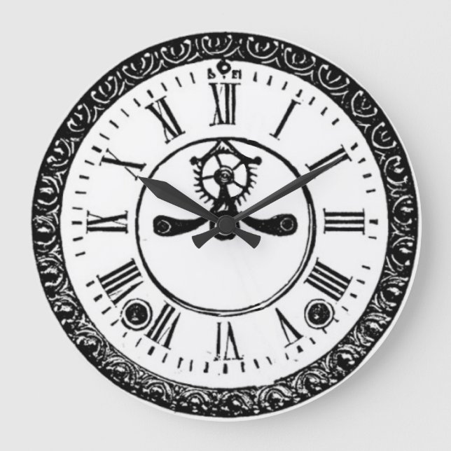 Reloj de pared del estilo del Victorian (Anverso)