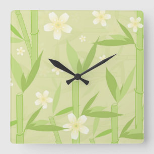 Reloj de pared del estilo japonés