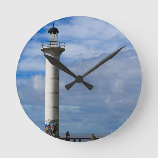 Reloj de pared del faro