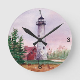 Reloj de pared del faro de Tawas Point