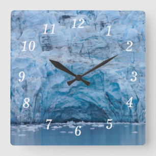 Reloj de pared del glaciar del Prince William Soun