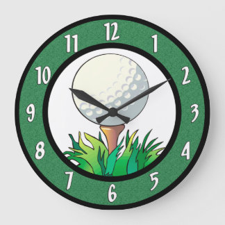 Reloj de pared del golf