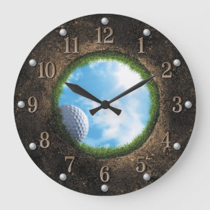 Reloj de pared del golf