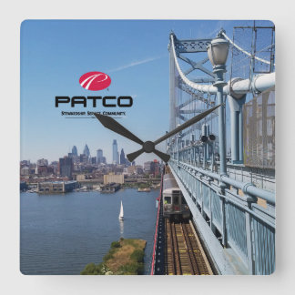 Reloj de pared del horizonte de PATCO Philadelphia