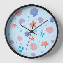 Reloj de pared del mar