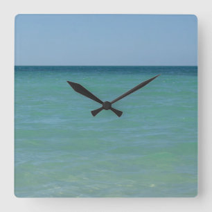 Reloj de pared del Mar Caribe