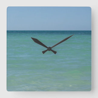 Reloj de pared del Mar Caribe