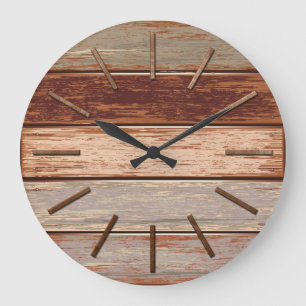 Reloj de pared del moho del Driftwood