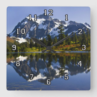Reloj de pared del Monte Shuksan