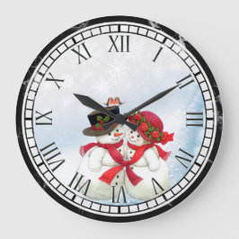 Reloj de pared del navidad