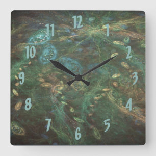 Reloj de pared del océano cósmico