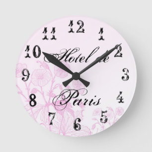 Reloj de pared del país francés del personalizable