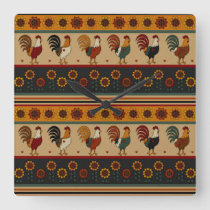 Reloj de pared del país personalizado