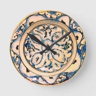 Reloj de pared del patrón de iznik