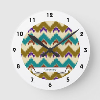Reloj de pared del patrón del patrón de la tribu i