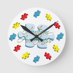 Reloj de pared del pedazo del rompecabezas de la
