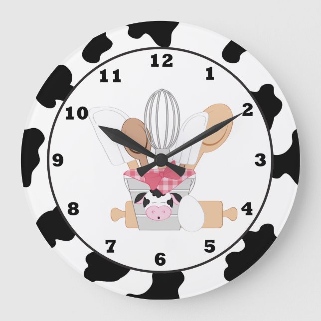 Reloj de pared del personalizado divertido de la c (Anverso)