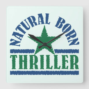 Reloj de pared del personalizado Natural Born Thri