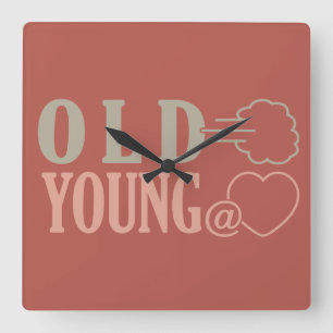 Reloj de pared del personalizado Old Fart