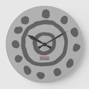 Reloj de pared del petroglifo de Chaw'se