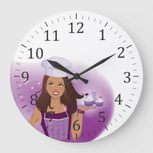 Reloj de pared del planificador del fiesta del