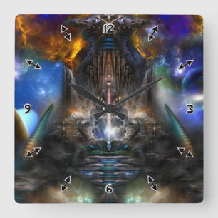 Reloj de pared del portal de archivos