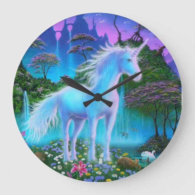 Reloj de pared del puente del unicornio (Anverso)