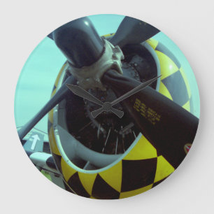 Reloj de pared del rayo P-47