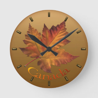Reloj de pared del recuerdo de Canadá del reloj de