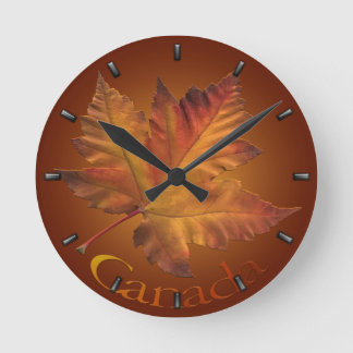 Reloj de pared del recuerdo de Canadá del reloj de