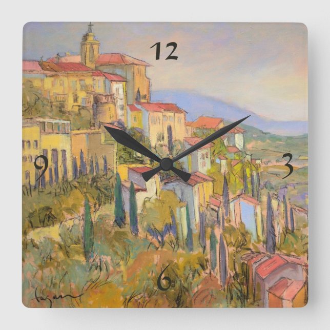 Reloj de pared del retratamiento de Provence (Anverso)