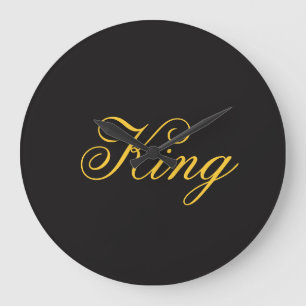 Reloj de pared del rey