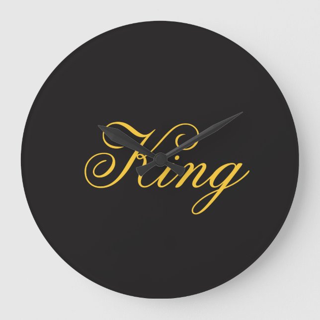 Reloj de pared del rey (Anverso)